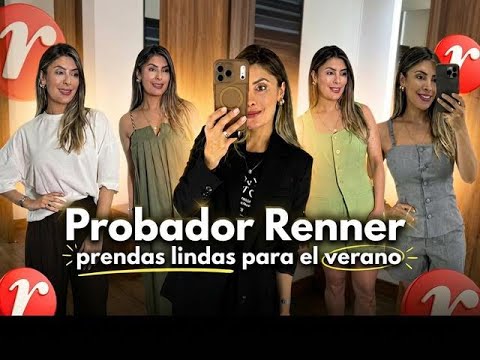Probando looks de verano en Renner  | ¿Te animas a probarlos?