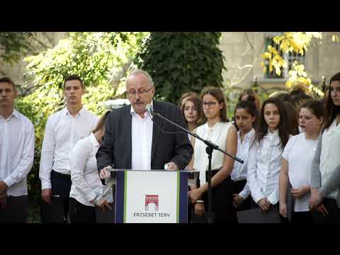 Október 23-i megemlékezés Erzsébetvárosban