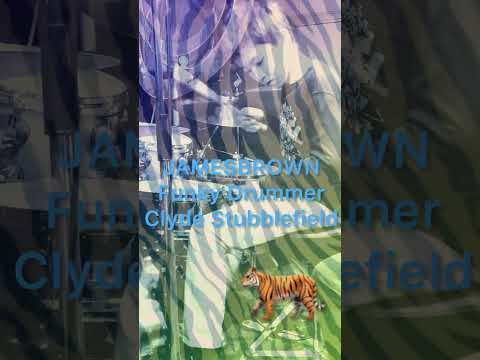 JAMESBROWNさんのFUNKY DRUMMERといえば、クライド・スタブルフィールドさんClyde Stubblefieldです