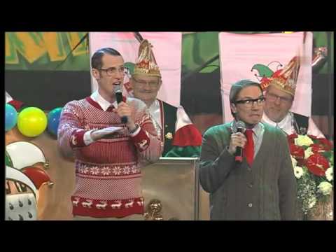 Willi Naumann und Ernst Schneider als Rentner - Auftritt Karneval Köln Gürzenich 2013