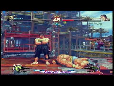 SSF4 tournament gameplay Part 1