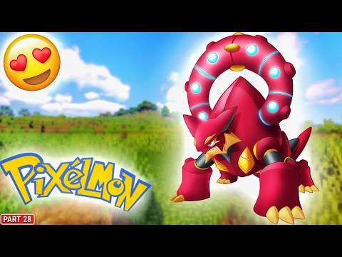 I Capture Volcanion Legendary Pokemon 😍🔥 : Pixelmon : Pokemon in Minecraft #28