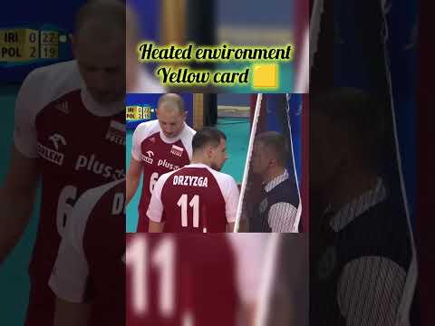 Saied Marouf's Epic Block on Kubiak Leads to Heated Clash & Yellow Card!🟨🏐🔥