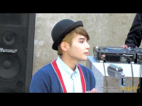[fancam]110409KRY_super star K3 MV filming Ryeowook focus