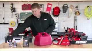 Chainsaw Basics Fuel and Oil