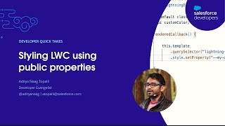 Styling LWC using Public Properties | Developer Quick Takes