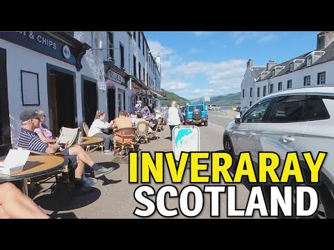 Exploring Inveraray: The Most Beautiful White-Walled Town in Scotland! 🏰💎