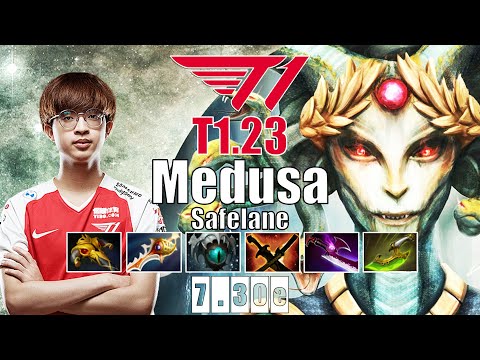 Medusa Safelane | T1.23 | COMEBACK IS REAL MEDUSA DIVINE RAPIER | 7.30e Gameplay Highlights