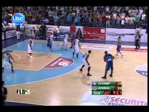 Champville vs Anibal  game 3 highlights - final 2012
