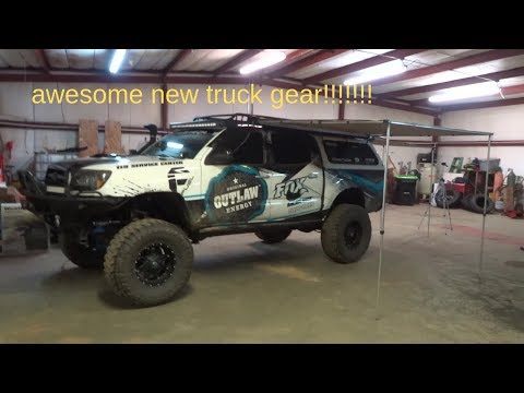installing a smittybilt awning and a arb awning on my overland tacoma