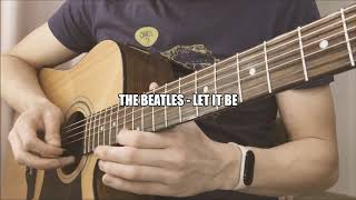 Download lagu The Beatles - Let It Be / acoustic guitar solo mp3