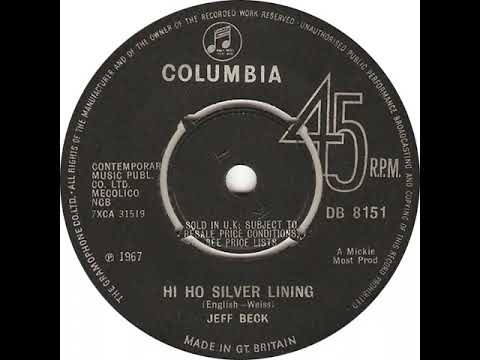 UK New Entry 1967 (89) Jeff Beck - Hi-Ho Silver Lining