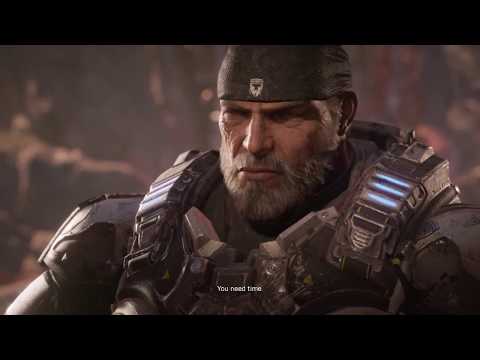 Gears of War 4 - Final Boss Fight & Ending + Secret Scene After Credits