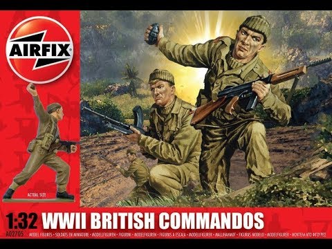 Plastic Soldier Review: AIRFIX 1:32 BRITISH COMMANDOS