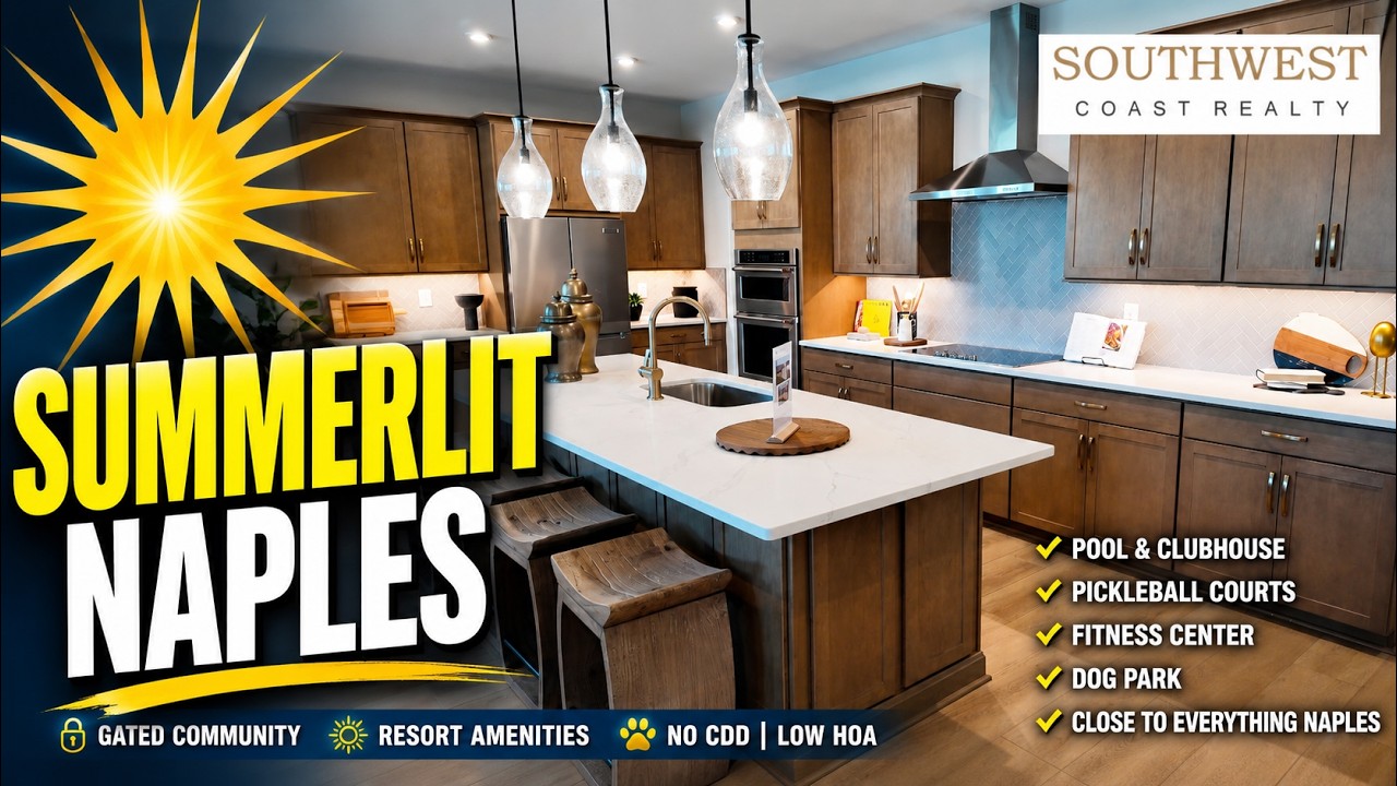 Welcome to Summerlit in Naples, Florida — a fresh new gated community offering a relaxed Southwest Florida lifestyle