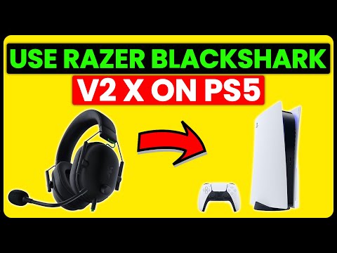 How To Use Razer BlackShark V2 X On PS5 (How To Connect/Pair Razer BlackShark V2 X On PS5)