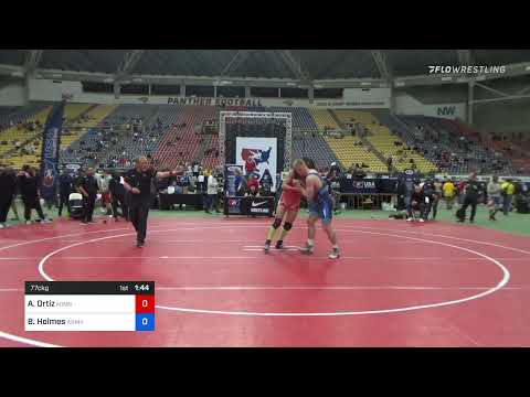 77c Kg Rr Rnd 1 - Alec Ortiz, Minnesota Storm Vs Britton Holmes, Army (WCAP) F924