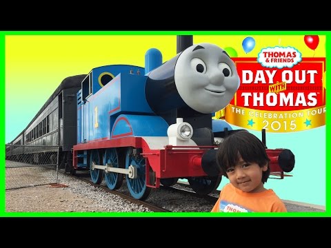 Thomas and Friends DAY OUT WITH THOMAS Train ride for kids Video