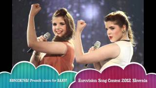 Eva & Nika Prusnik - Konichiwa (Evrovision Song Contest 2012 Slovenia)