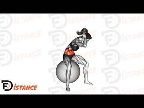 Exercice Étirement spinal avec ballon (Swiss Ball)