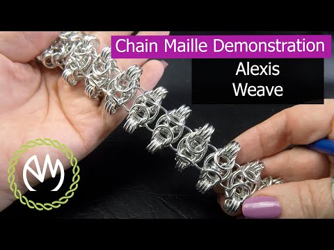 Chain Maille Weave Tutorial - Alexis