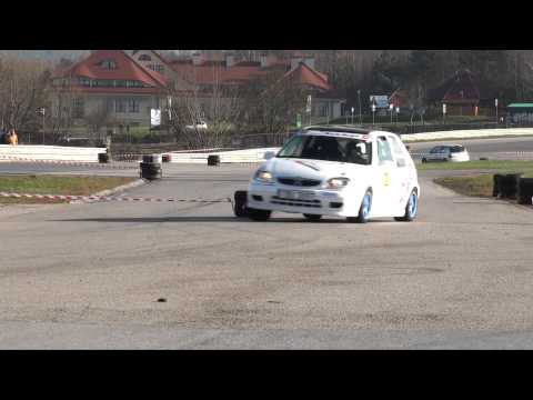 Mostek Bartosz - Citroen Saxo - SuperOES Puchar Jesieni Tor Kielce 11-11-2014