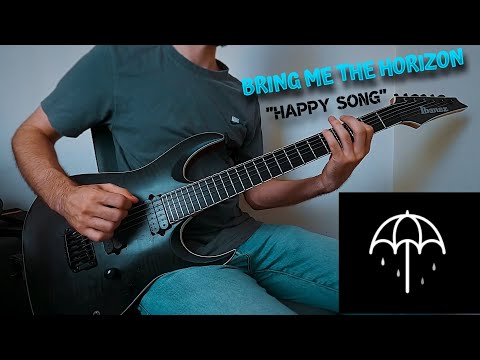 Bring Me The Horizon - Happy Song (Guitar Cover) + TAB