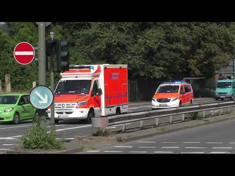 (An Wache vorbei) 1-RTW-4 + 1-NEF-2 BF Isernlohn