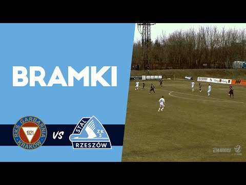 BRAMKI | Garbarnia Kraków - Stal Rzeszów (9.03.2022)