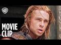 Troy Brad Pitt As Achilles Troy Beach Battle Scene Movie Clip Warner Bros Entertainment