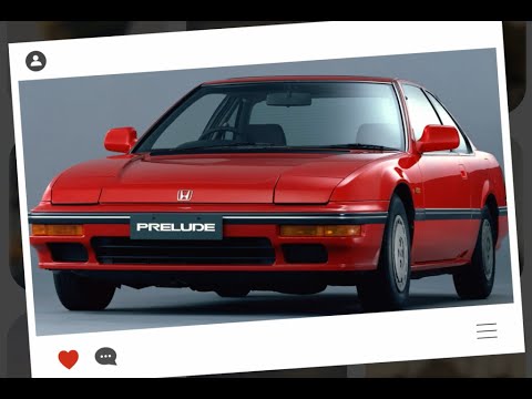 Honda Prelude 1979-2001 , complete model history, all generations and models