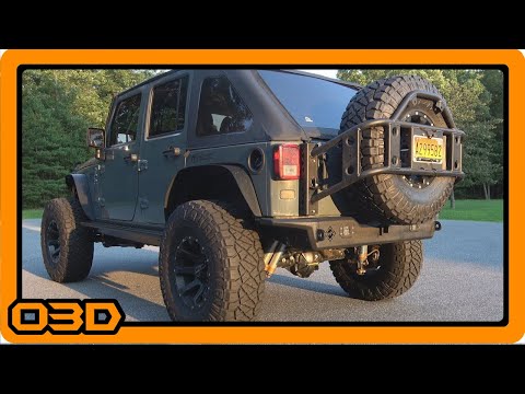 Excessive Industries Rear NBO Bumper Installation - 2015 JKU
