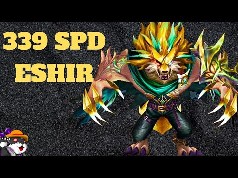 The Power Of Eshir (2A Light Werewolf) In RTA  Summoners War