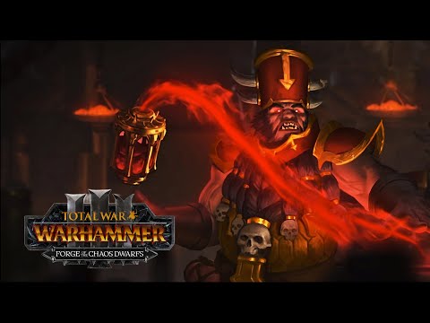 Chaos Dwarves Complete Campaign Story Cinematics - Total War: Warhammer 3 Forge of the Chaos Dwarfs