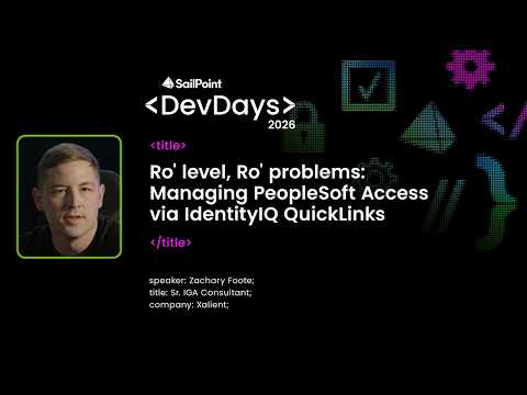 Ro' level, Ro' problems! Managing personas, roles and row level securities through Quicklink request