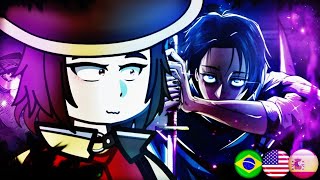 🇧🇷/🇺🇸/🇪🇸 KonoSuba React to Kazuma As Yuta Okkotsu – Gacha React