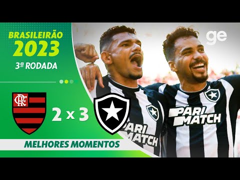 Gols e lances de Flamengo x Botafogo