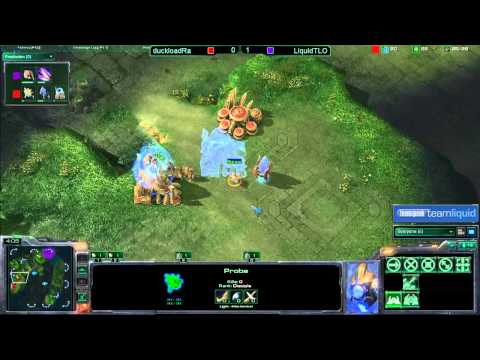 Game 2 - Liquid`TLO (R-Z) vs Duckload.White-Ra (P) - TeamSpeak TL SC2 Open #11 Final