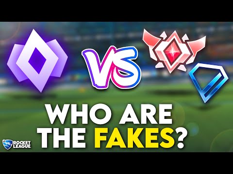 6 Champs vs 1 Secret Diamond AND Grand Champ (Rocket League Odd Man Out)