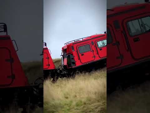 Our BV226 HASDER Leopard machine on rough terrain