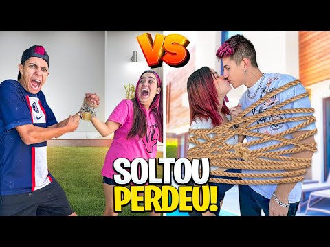 O ÚLTIMO A SOLTAR A MÃO GANHA *desfio de casal