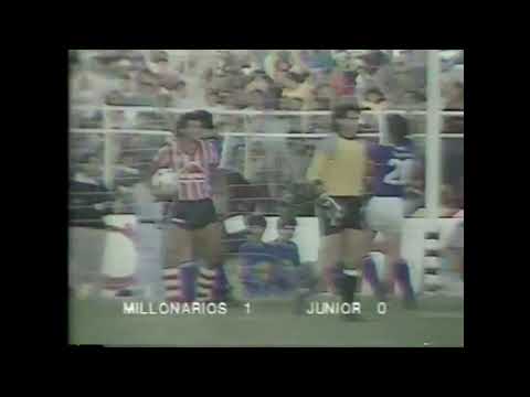 Millonarios champion 1987, goal by Pájaro Juárez, narrated by Hernando Perdomo, CH Audio, Radio S...