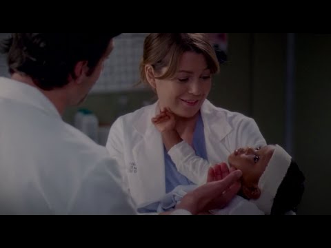 Meredith and Zola 7x20 (1) First meet