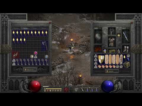 Rolling Phoenix Shield Rune Word Diablo 2 Resurrected my first try ever..