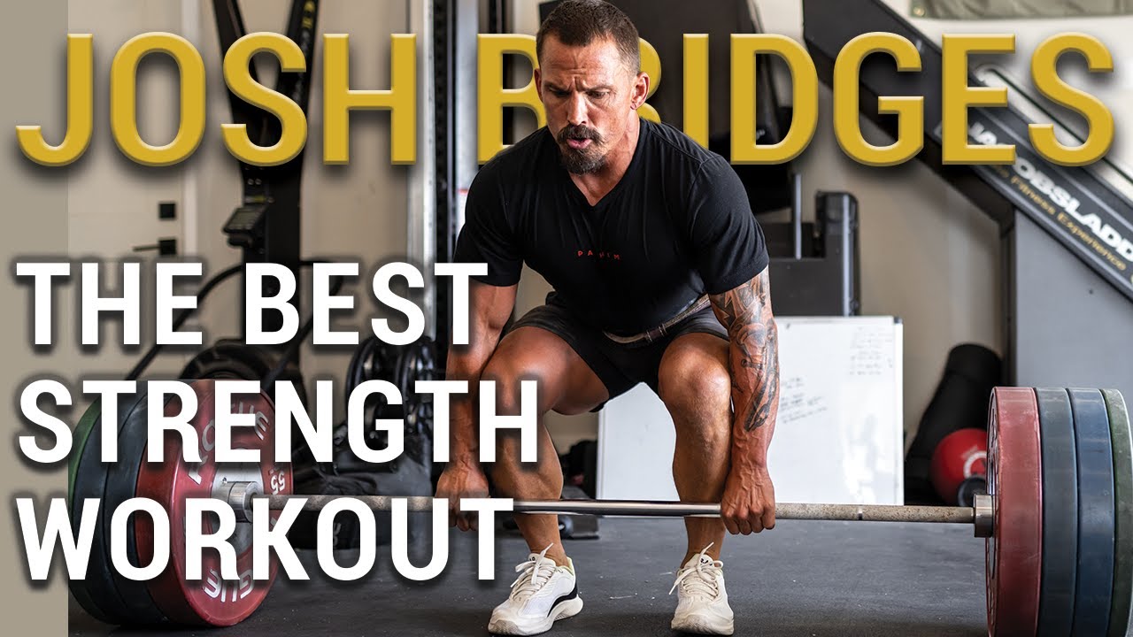 The BEST Strength Workout! Volume and Intensity in Just 20 Minutes with Josh Bridges