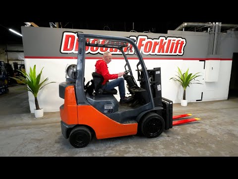 TOYOTA 8-Series 8FGCU20 4,000 lb LP(Propane) #1219 - Forklift for Sale
