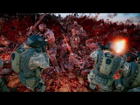 10.00.00 ORC VS 10000 MODERN SOLDIERS | ULTIMATE EPIC BATTLE SIMULATOR 2