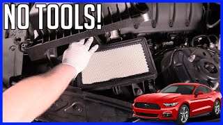 How to Replace Air Filter Ford Mustang