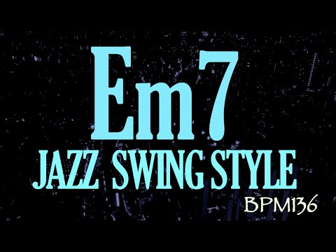 E Dorian/Aeolian (Em7) Jazz Backing Track - Miles Davis "So What" style