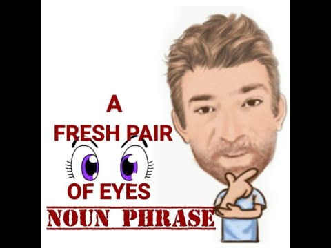 A Fresh Pair of Eyes - Noun Phrase (461) English Tutor Nick P